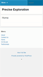 Mobile Screenshot of preciseexploration.com